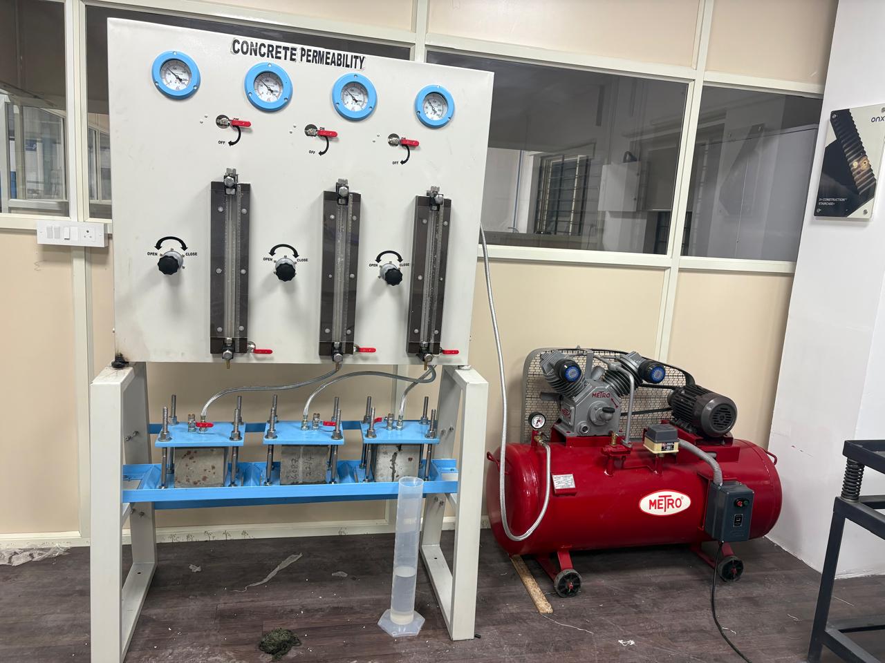 Concrete Permibility Apparatus